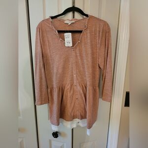 Susan Betro Weekend tunic NWT size M